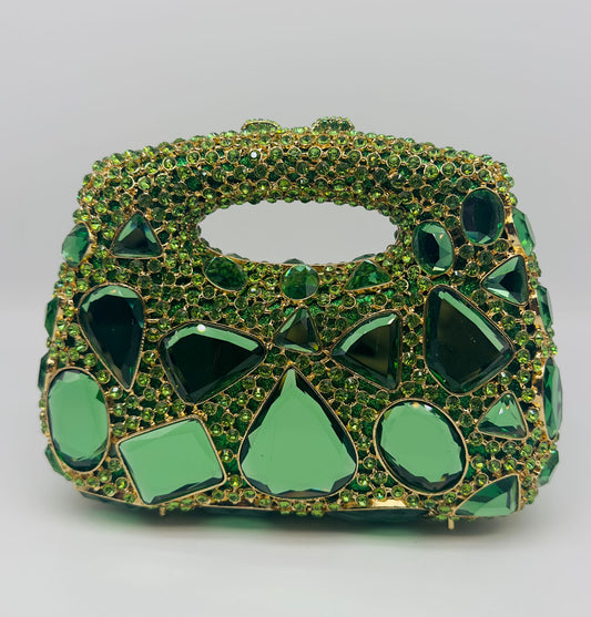 Luxury Rhinestone Crystal Clutch Bag – Multi-Color Variants