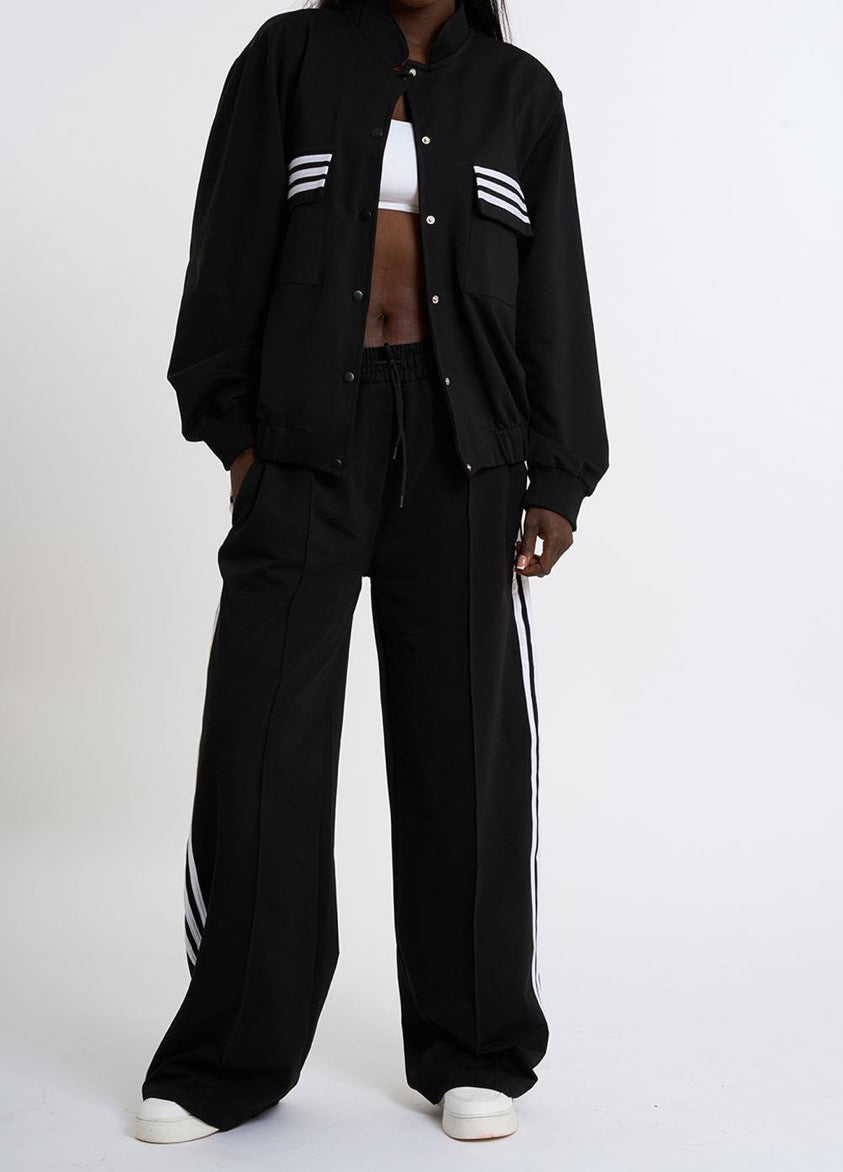Ladies’ Striped Tracksuit