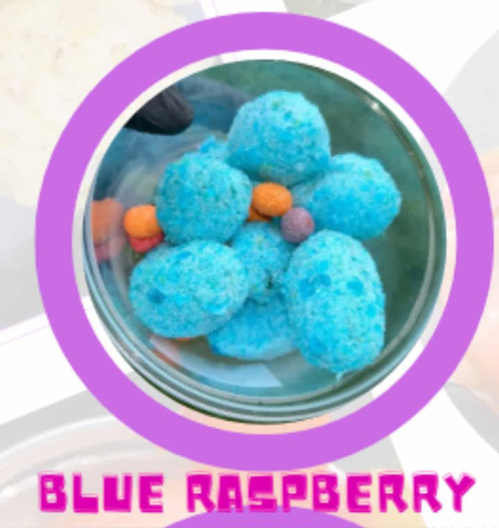 Power blue raspberry Candygrapes