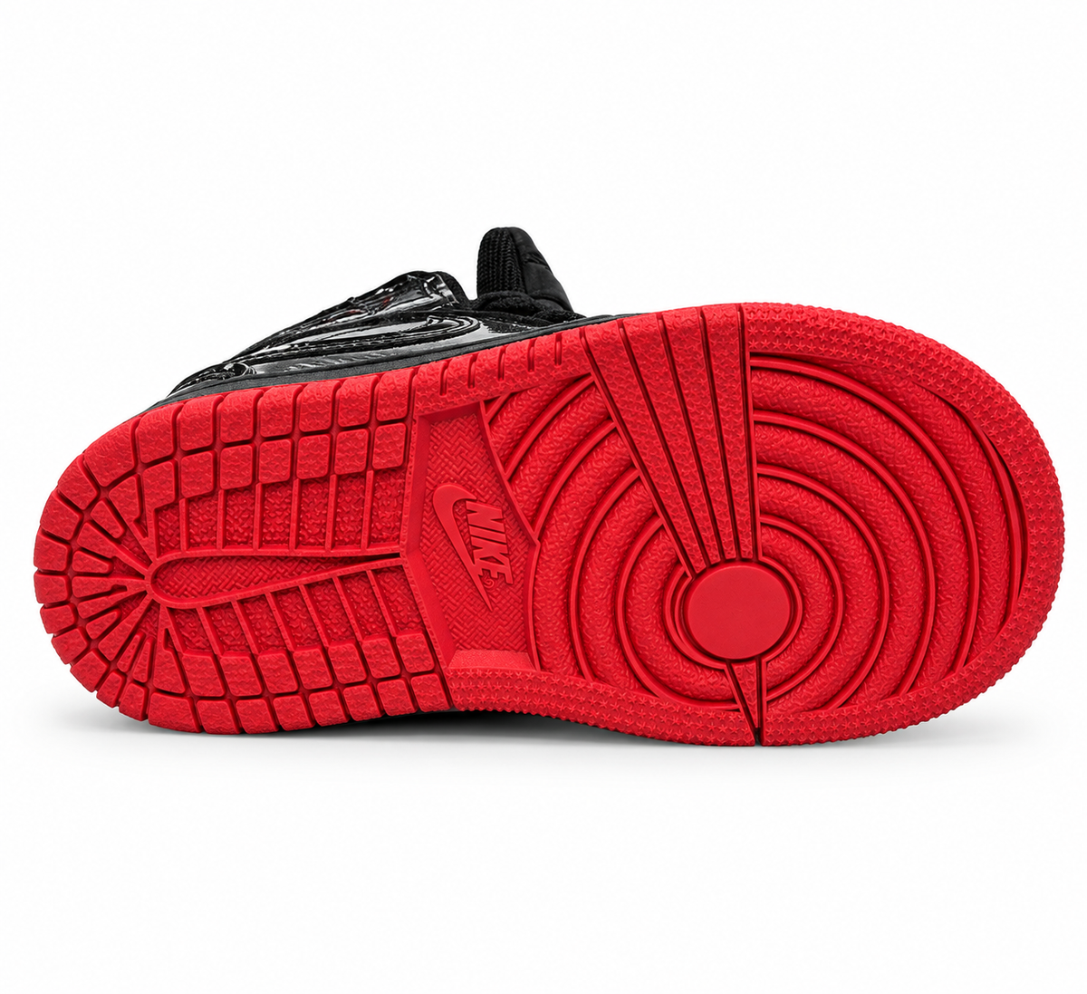 Jordan 11 Retro Low (PS) Kids’ Sneakers – Black & Rose Red – Size 1Y