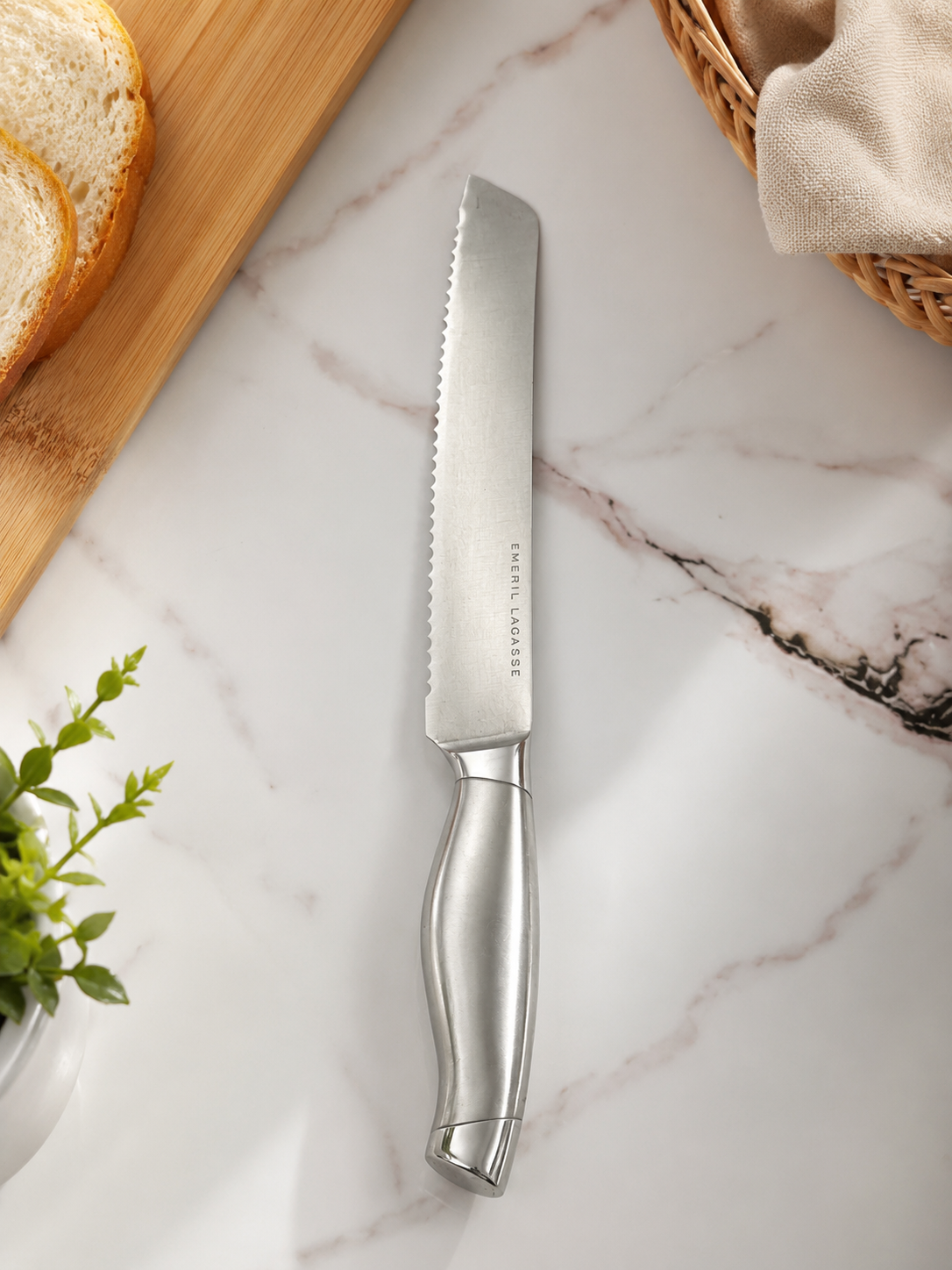 Premium Stainless Steel Kitchen Knife – Sharp Chef, Utility & Slicing Knife for Everyday Cooking