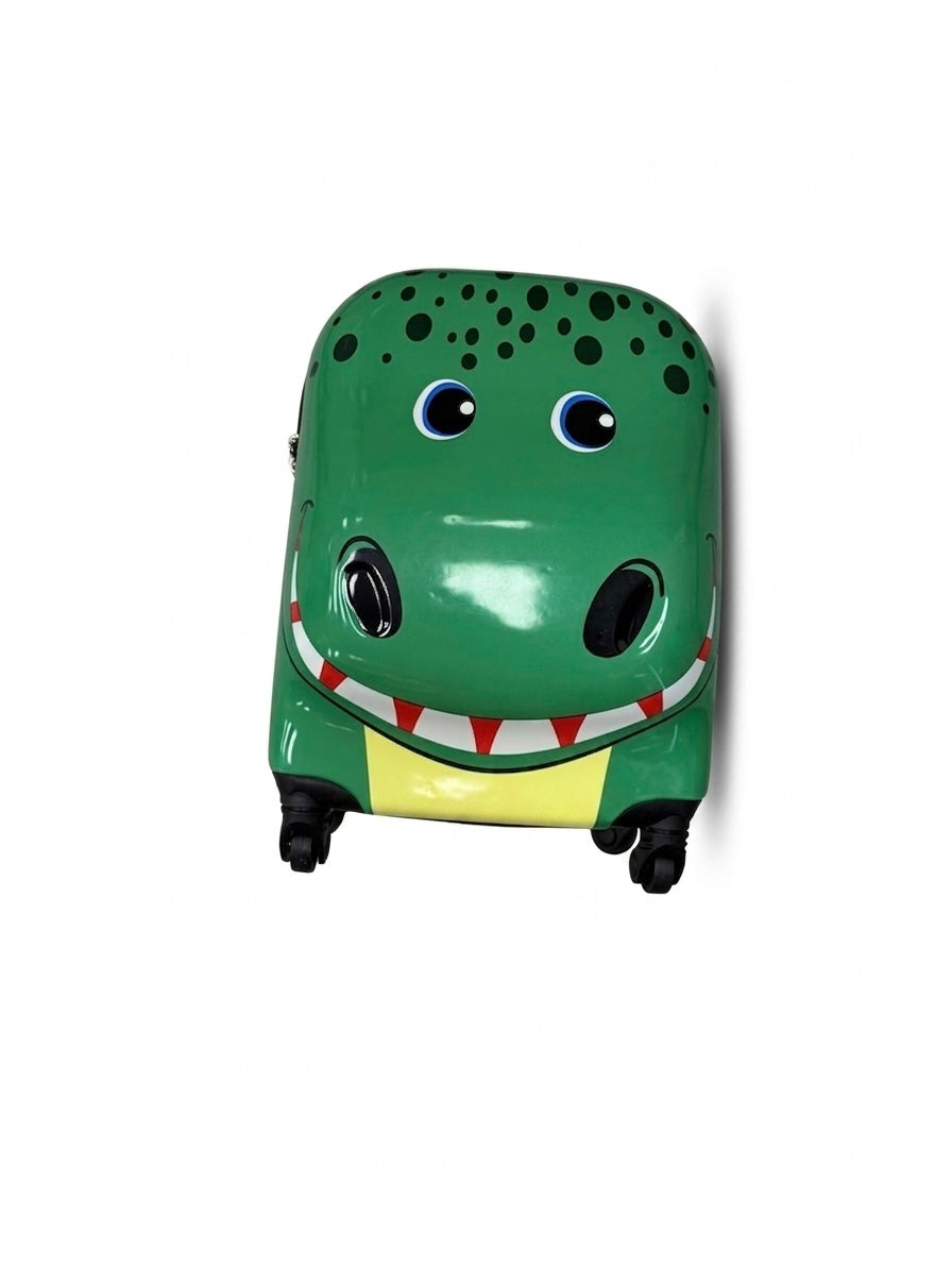 Kids' Carry-On Hard-Shell Suitcase | Fun Animal & Character Spinner Luggage