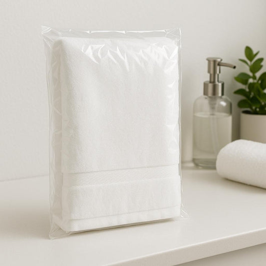 Luxury White Cotton Hand Towel – Hotel Spa Style