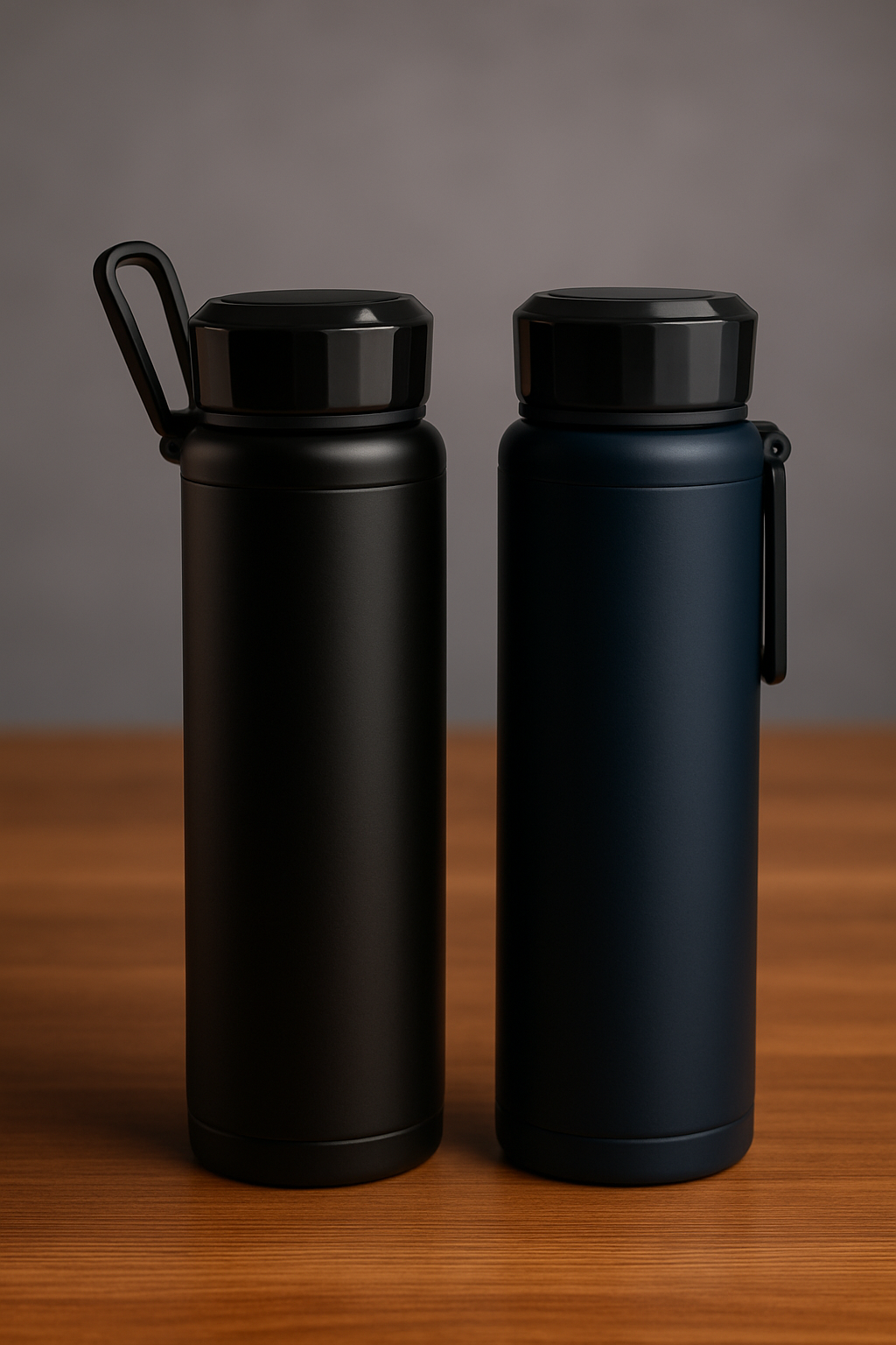 1000ml Stainless Steel Vacuum Insulated Bottle with Strap – Hot & Cold Thermos Flask