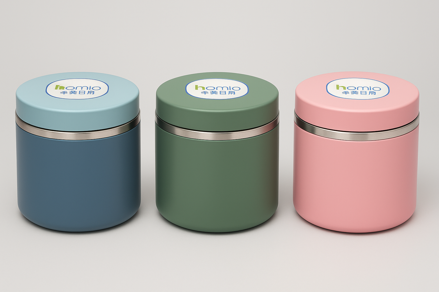 Homio Insulated Stainless Steel Food Container – 1L Leakproof Thermal Lunch Box