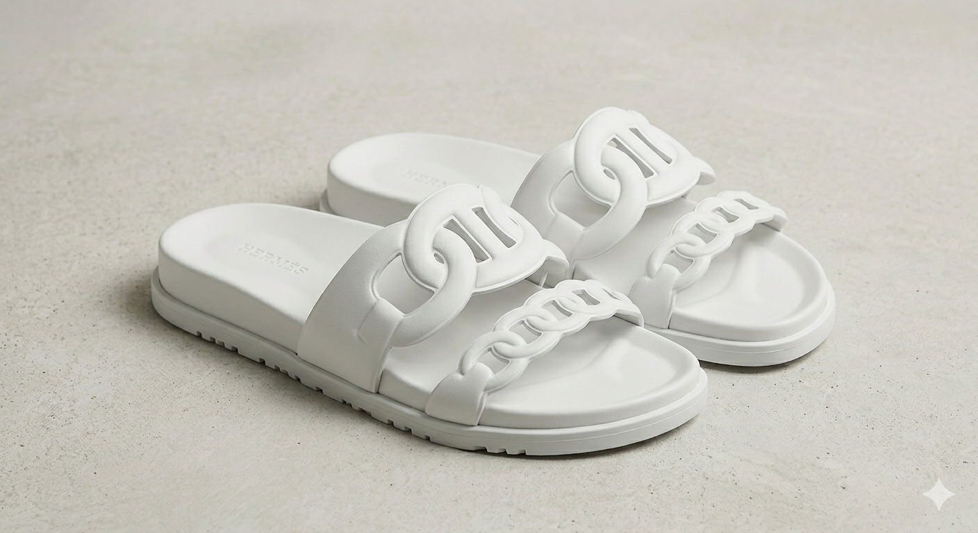 Hermès Signature Slippers