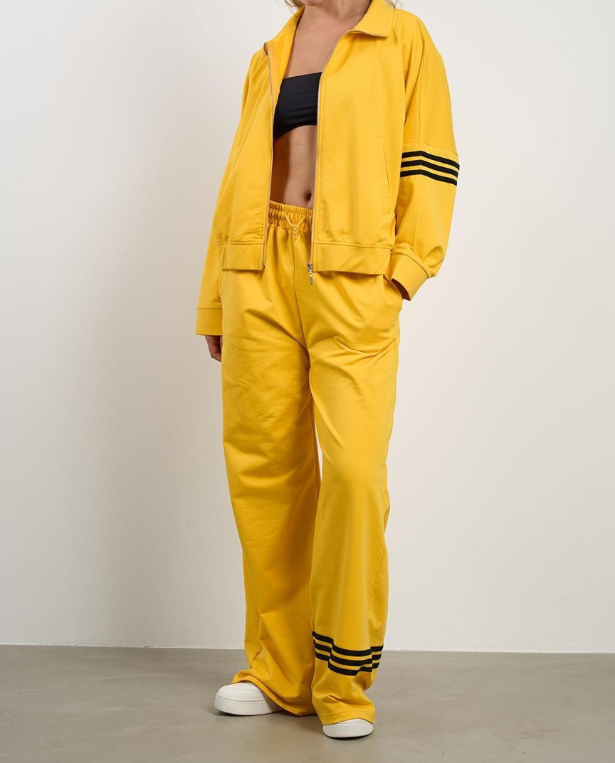 Striped Tracksuit Set