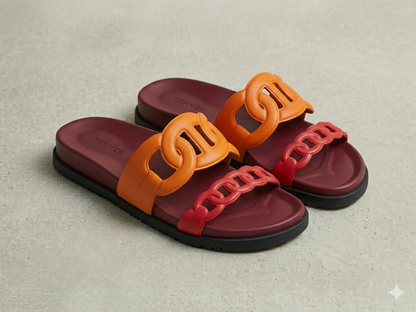 Hermès Signature Slippers