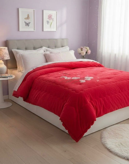 Heavily Stuffed Embriodered Cotton Duvet