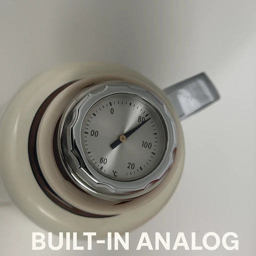 Stainless Steel  700 mL Thermos with Handle & Thermometer – Leak-Proof, Insulated, Multi-Color