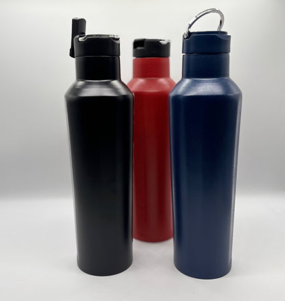 Stainless Steel Slim Water Bottle – Leak-Proof & Odor-Free (750ml)