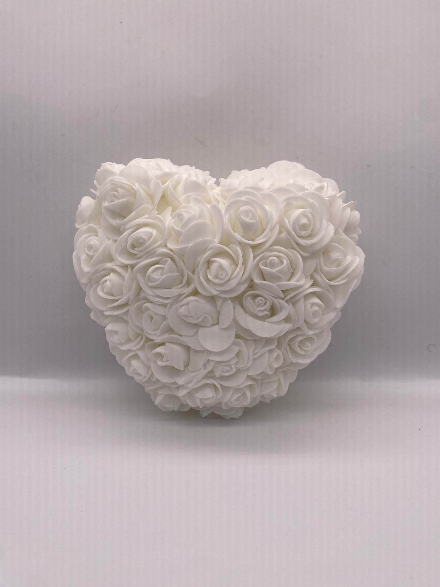 Valentine Gift Everlasting Rose Heart in Crystal Display Box – Luxury Handmade Floral Gift