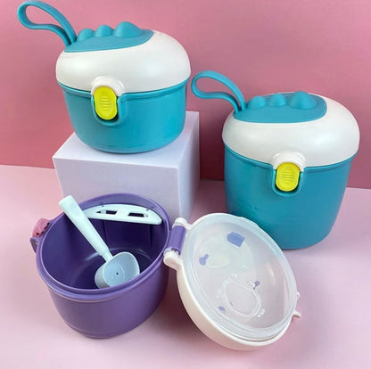 Baby Formula Holder and Milk Powder Container for Infants Spoon Sealed Food Storage Box