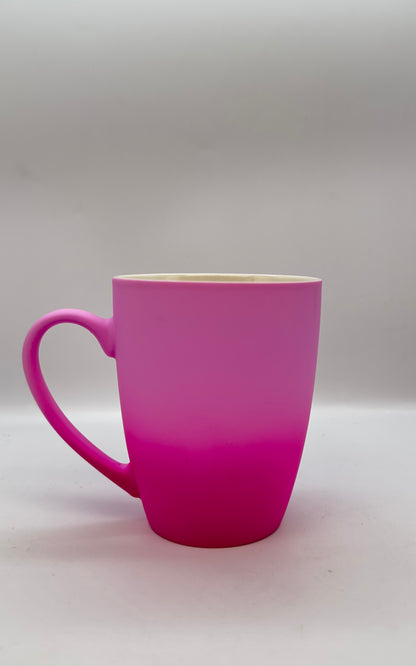 Matte Ombre Gradient Ceramic Mug – Soft-Touch Matte Finish Coffee Cup