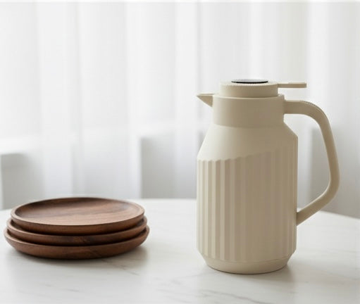MANXIN 1.5L Thermal Carafe - Elegant Vacuum Flask with High-Quality Glass Liner
