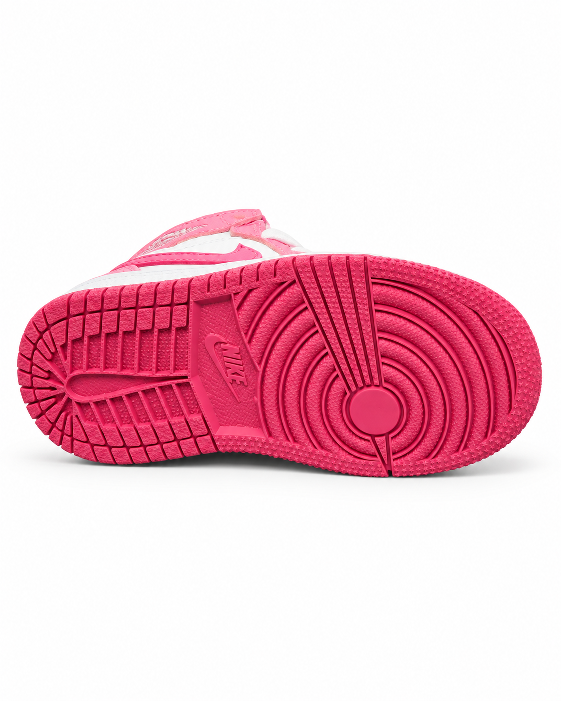Jordan 1 Retro High GT Kids Sneakers – Pink– Size 7C