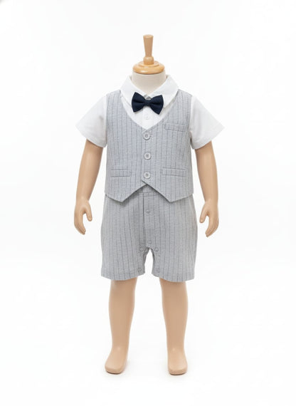 The Little Gentleman Formal Suit Romper