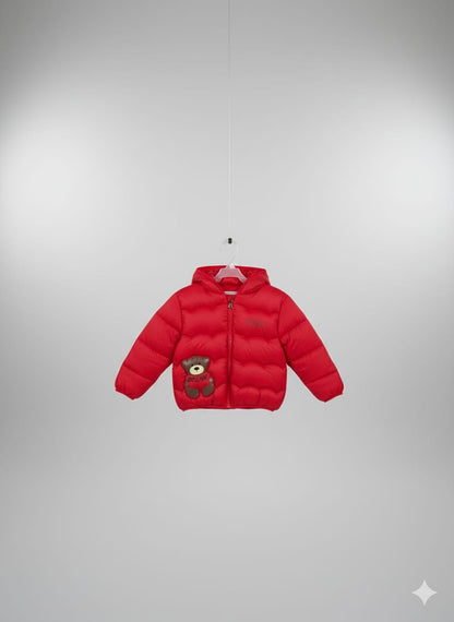 Cuddle-Ready Teddy Puffer Jacket for Toddlers