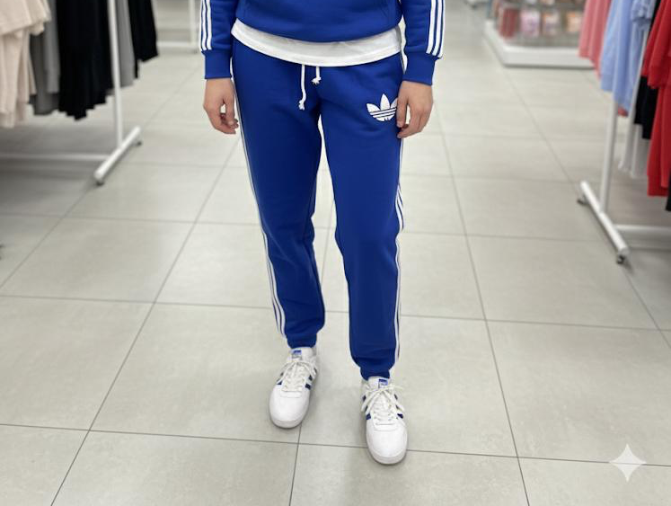 Adidas Originals Adicolor Classic 3-Stripes Blue Tapered Track Pants