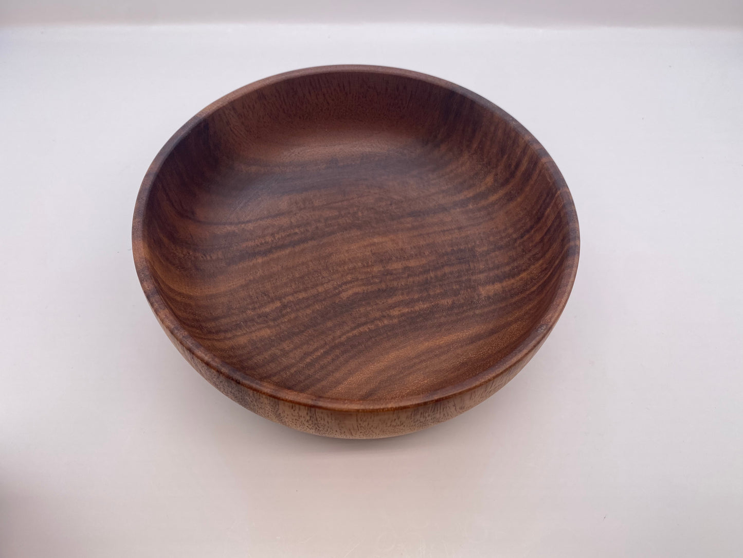 Natural Acacia Wood Serving Bowl – 18 cm / 20 cm / 22 cm | Salad, Fruit & Serving Bowl