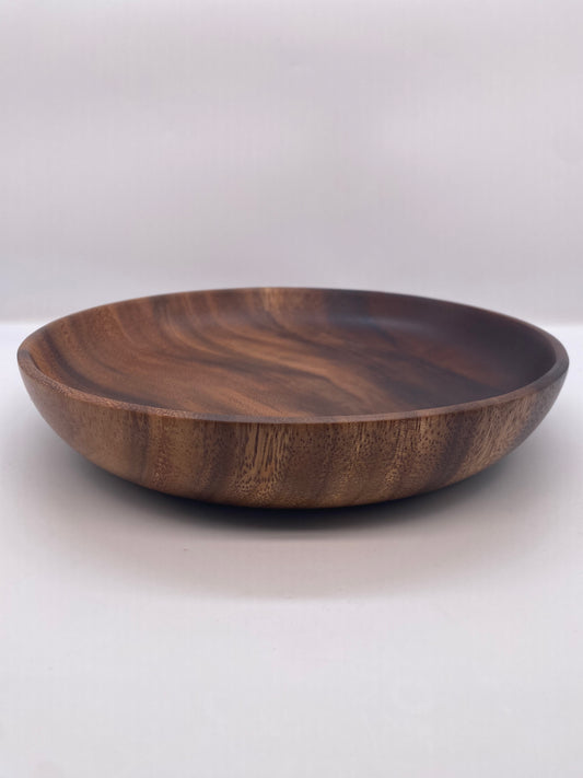 Artisan Acacia Wood Dinner Plate