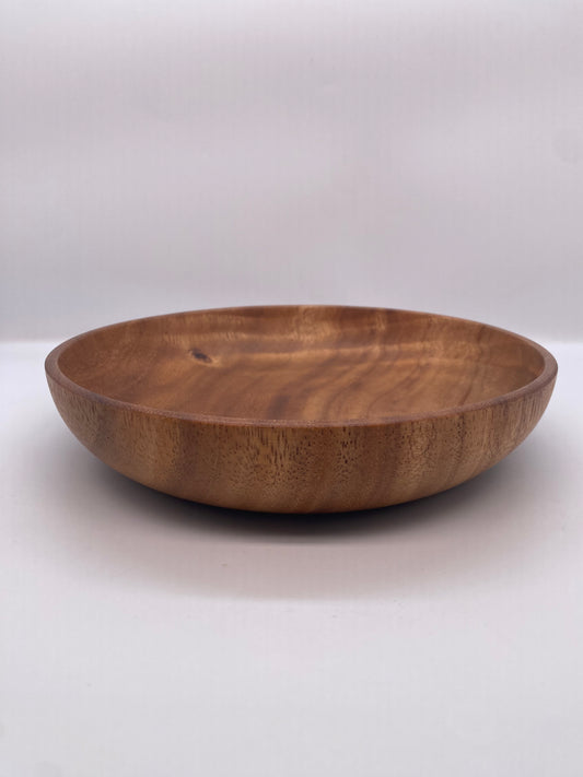 Handcrafted Acacia Wood Tableware Dinner Plate