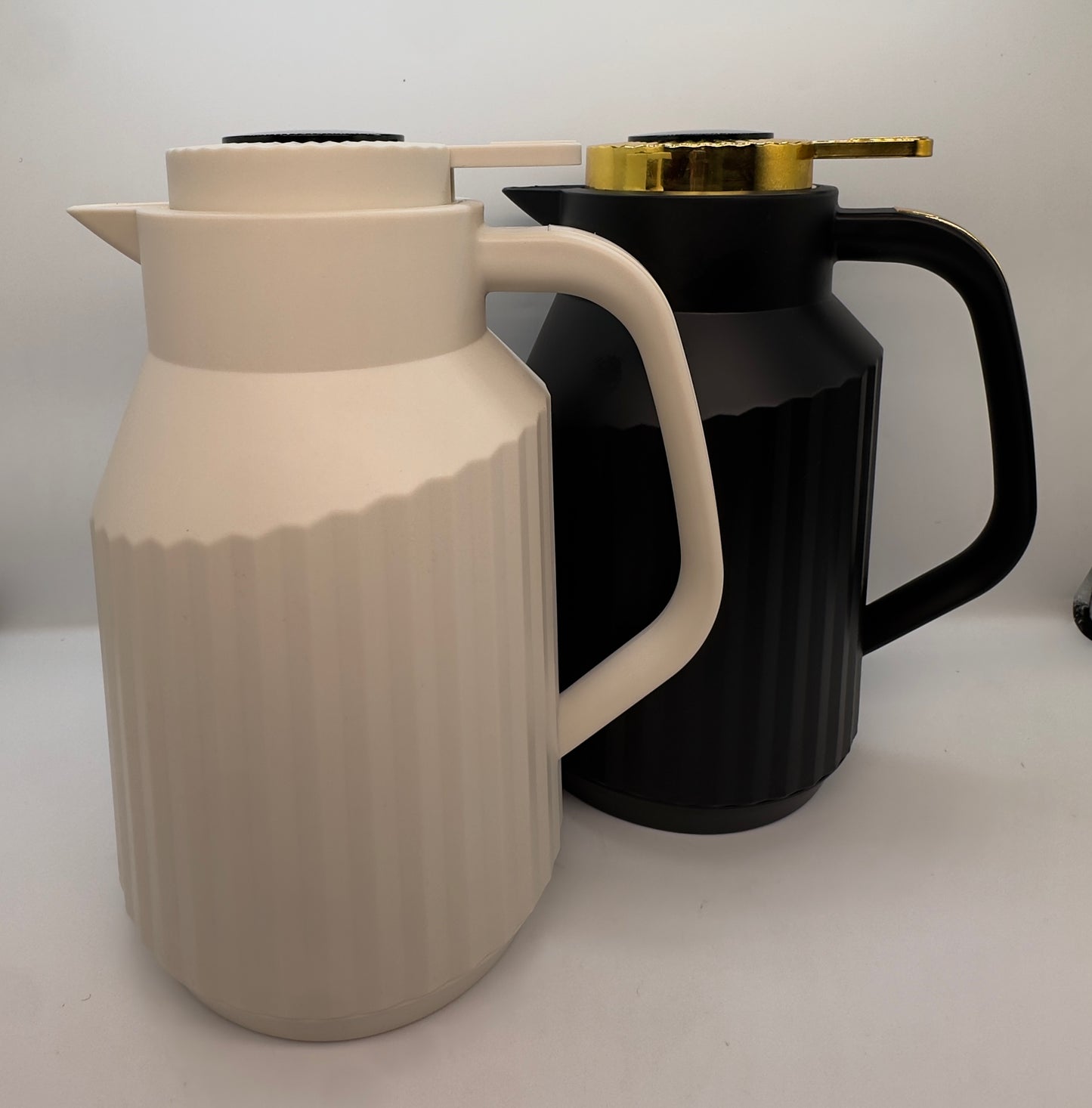 MANXIN 1.5L Thermal Carafe - Elegant Vacuum Flask with High-Quality Glass Liner
