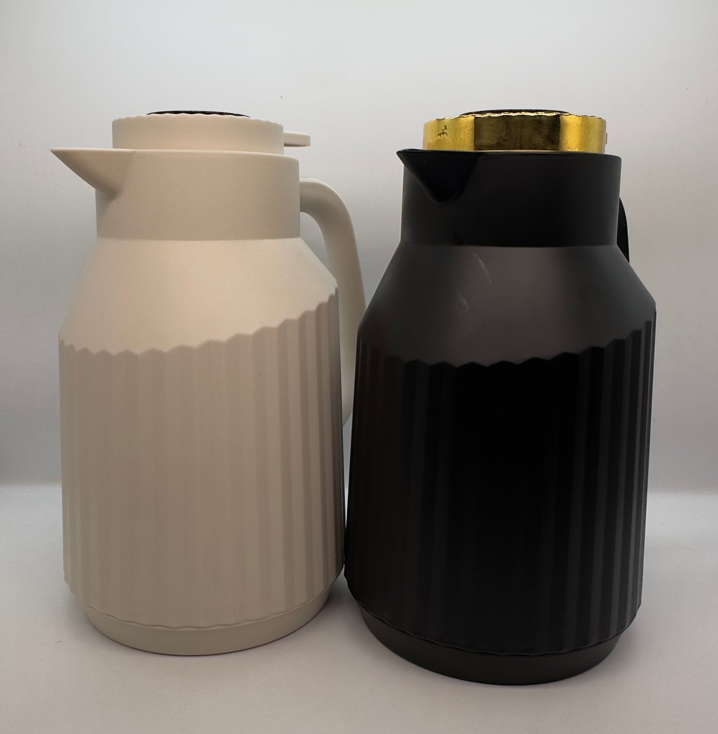MANXIN 1.5L Thermal Carafe - Elegant Vacuum Flask with High-Quality Glass Liner