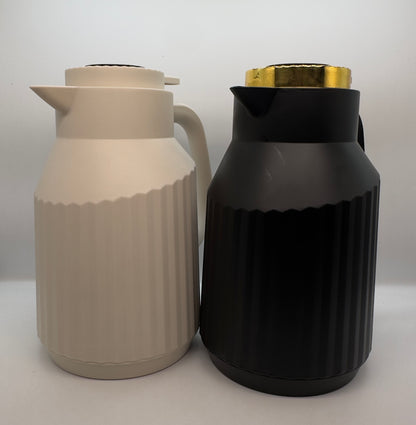 MANXIN 1.5L Thermal Carafe - Elegant Vacuum Flask with High-Quality Glass Liner