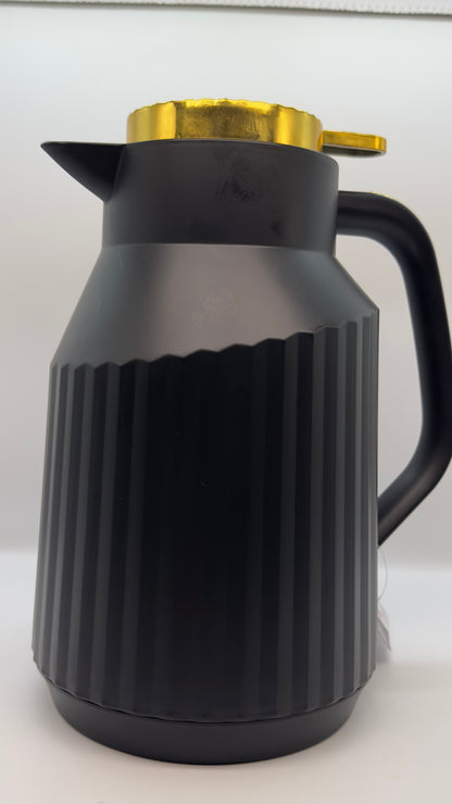 MANXIN 1.5L Thermal Carafe - Elegant Vacuum Flask with High-Quality Glass Liner