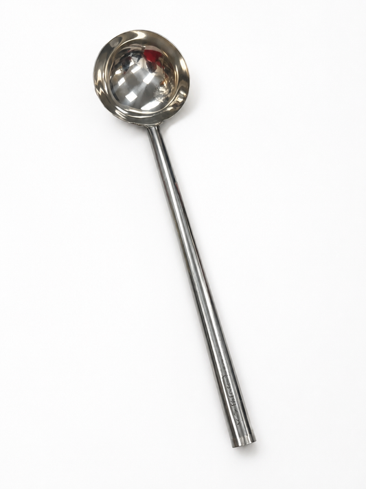 Heavy-Duty Stainless Steel Soup Ladle | Long Handle Serving Spoon | 2 Size Options