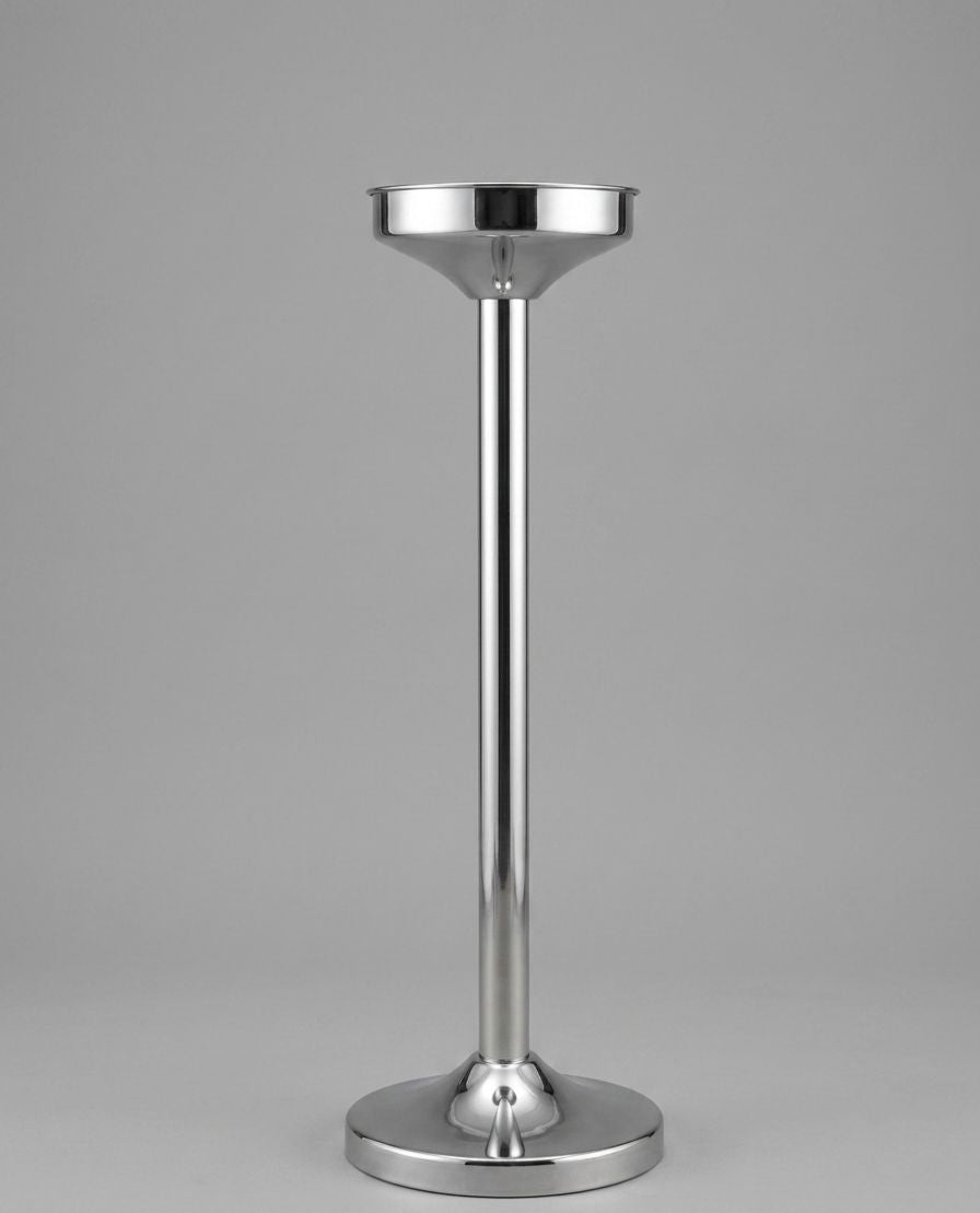 Premium Stainless Steel Wine & Champagne Bucket Stand – Elegant High-Reach Floor Pedestal for Bars, Restaurants, and Home Entertaining