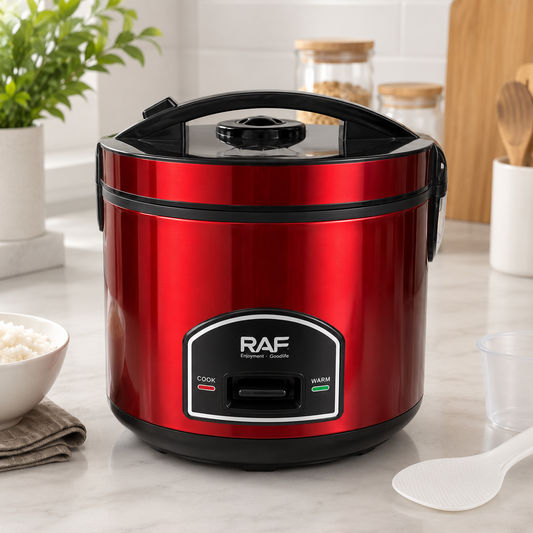 RAF 2.2L Rice Cooker – 12 Cup Capacity with Keep Warm Function