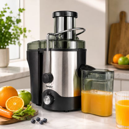 Sonifer Stainless Steel Centrifugal Juicer Machine – High-Speed Fruit & Vegetable Juice Extractorm