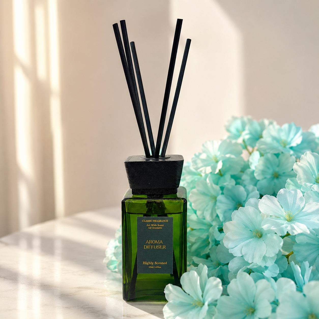 Luxury Aroma Reed Diffuser – Elegant Home Fragrance | 150ml Long-Lasting Scent