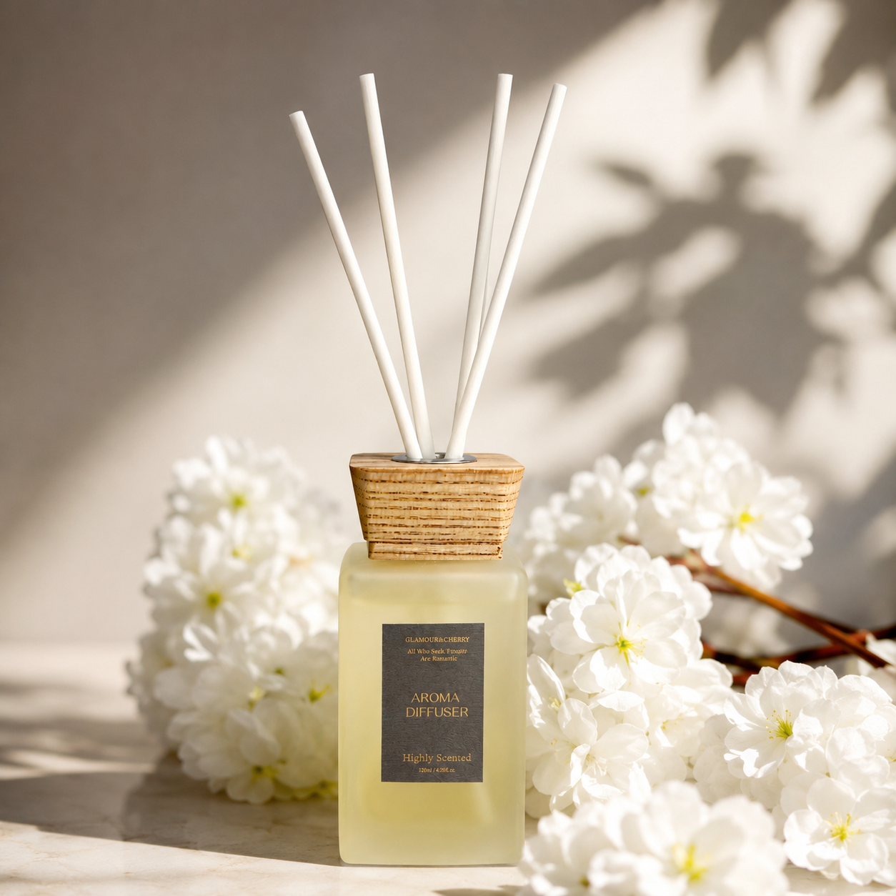 Luxury Aroma Reed Diffuser – Elegant Home Fragrance | 150ml Long-Lasting Scent