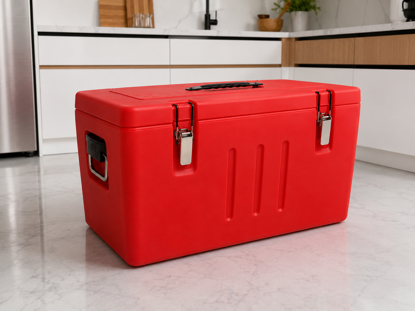 Commercial Insulated Food Warmer & Cooler with Stainless Steel Food Pans