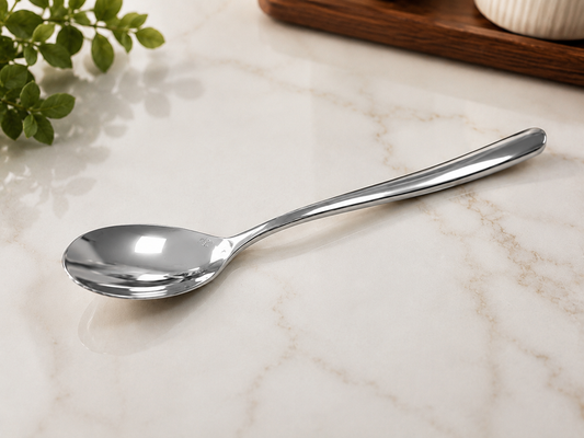 Modern Stainless Steel Dinner Spoon – Premium Flatware for Everyday & Elegant Dining | Gold or Silver