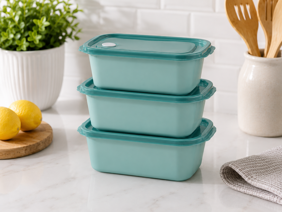 BPA-Free Food Storage Container with Locking Lid | Microwave, Freezer & Dishwasher Safe
