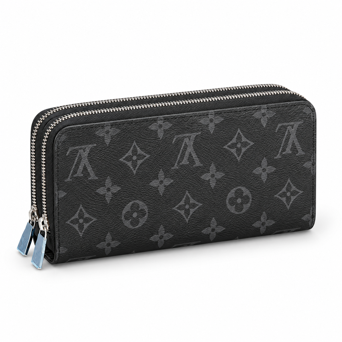 Double Zip Around Long Wallet – Multi-Compartment Organizer Wallet