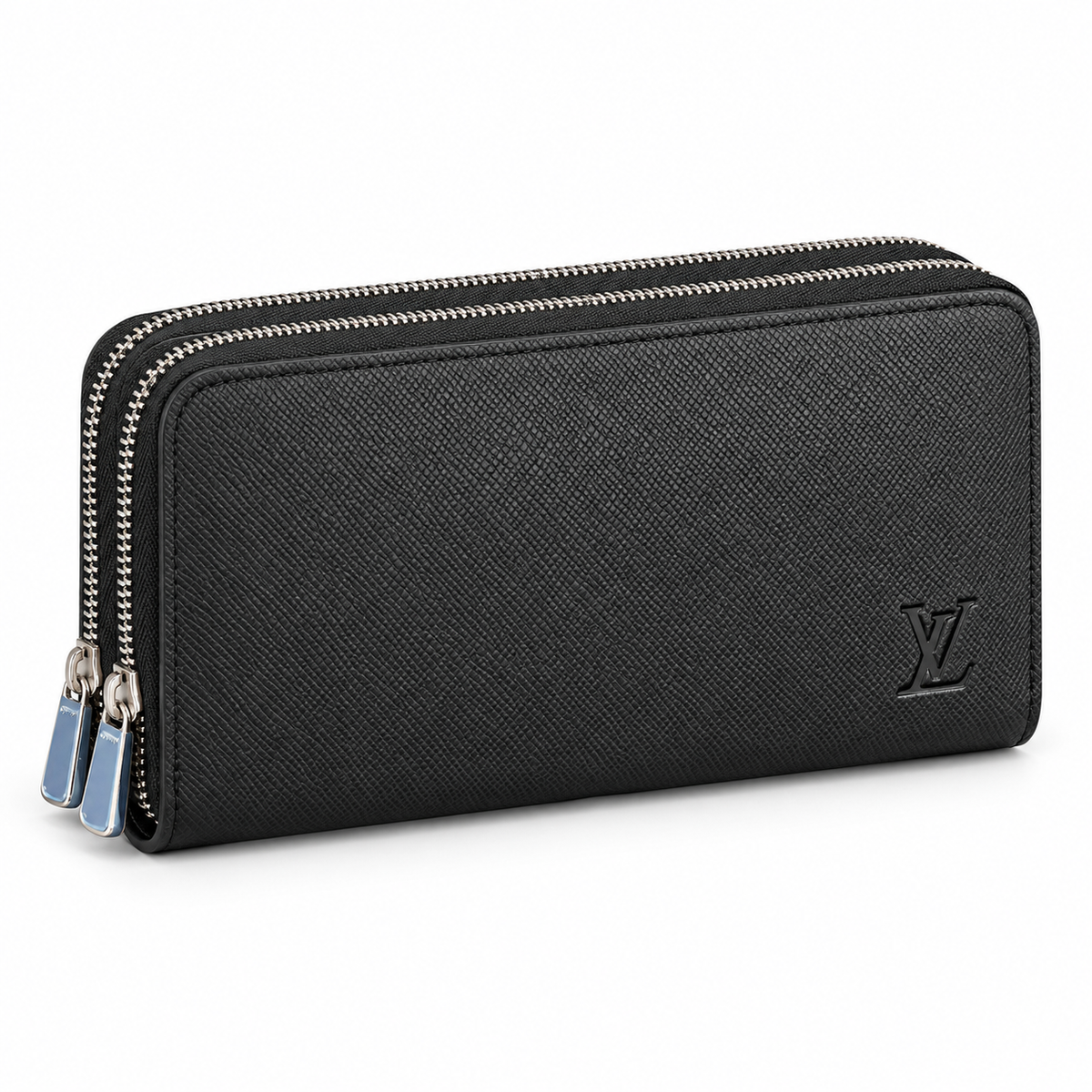 Double Zip Around Long Wallet – Multi-Compartment Organizer Wallet
