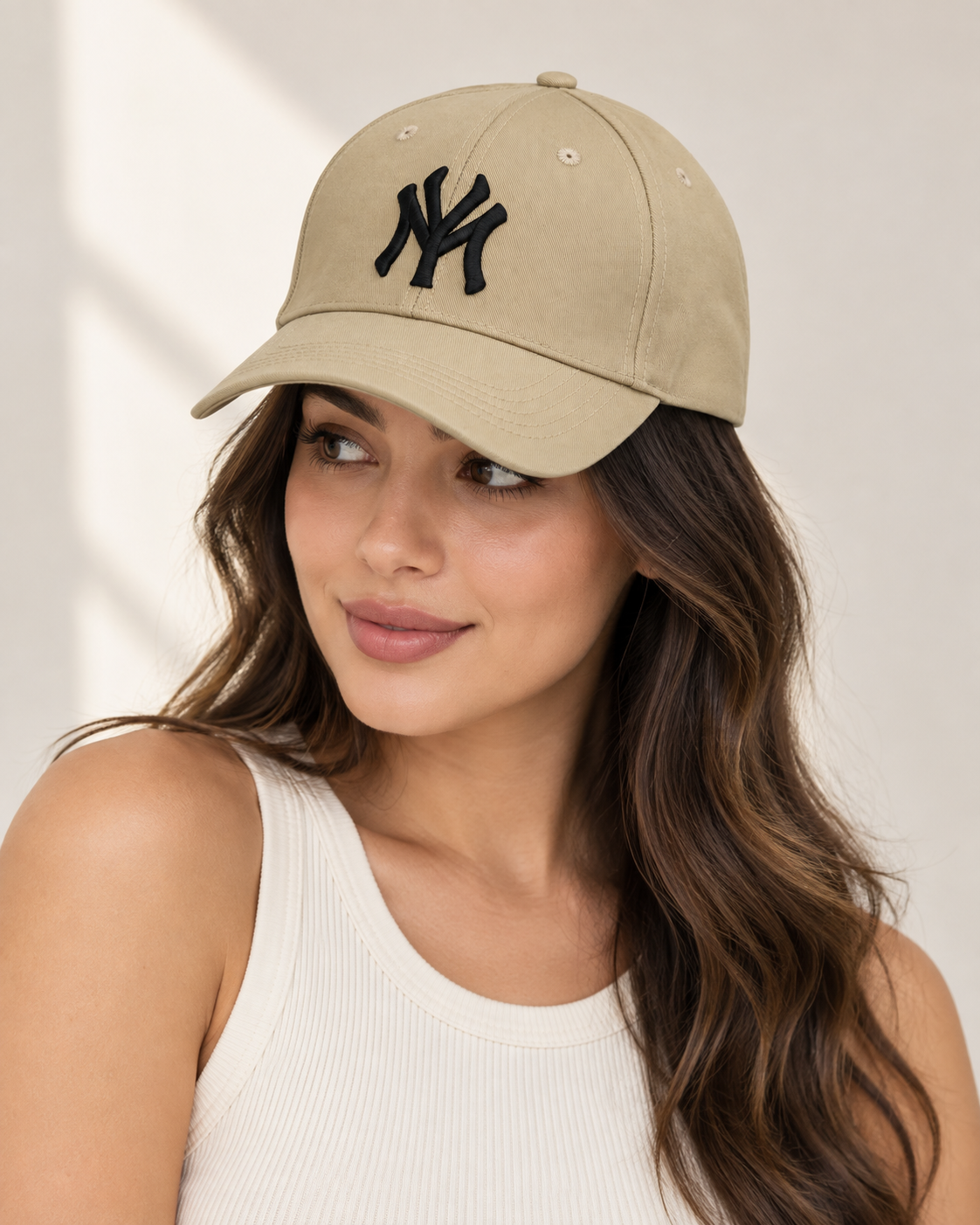 Classic NY Embroidered Baseball Cap – Unisex Curved Brim Casual Hat
