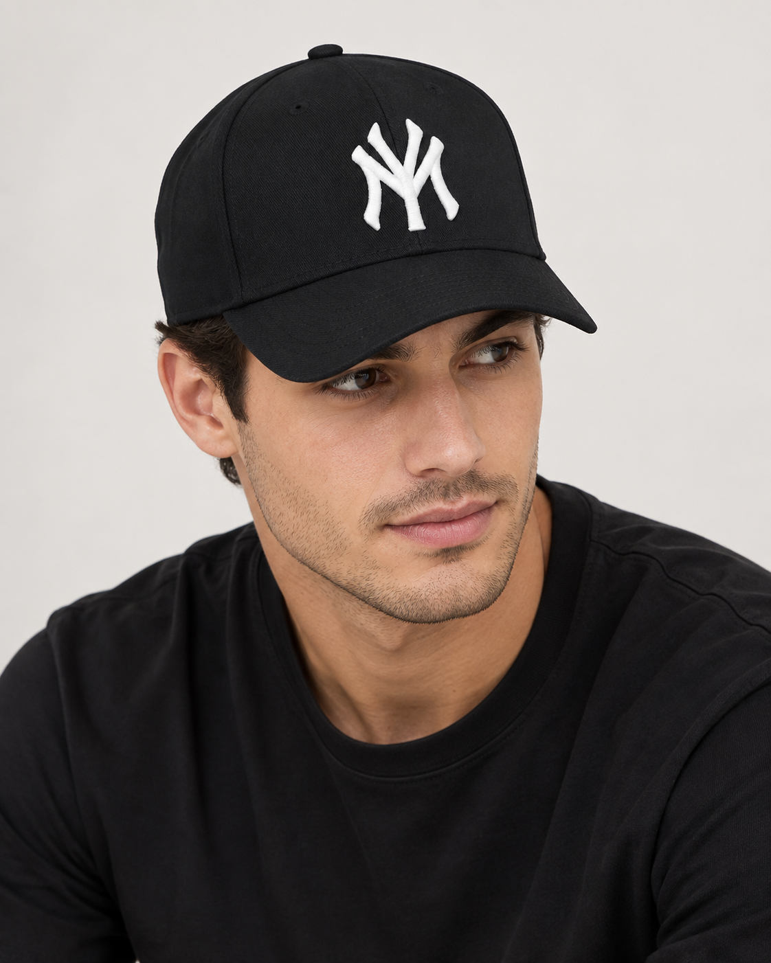 Classic NY Embroidered Baseball Cap – Unisex Curved Brim Casual Hat