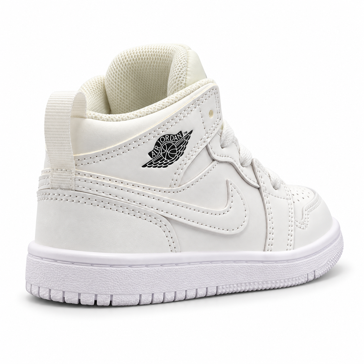 Jordan Toddler White High-Top Sneakers | US 8C, EU 25