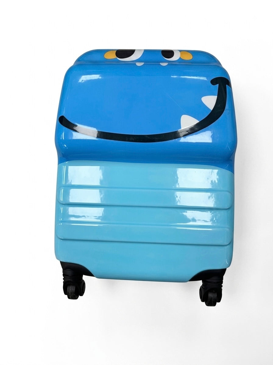 Kids' Carry-On Hard-Shell Suitcase | Fun Animal & Character Spinner Luggage