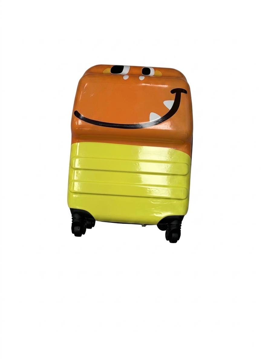 Kids' Carry-On Hard-Shell Suitcase | Fun Animal & Character Spinner Luggage