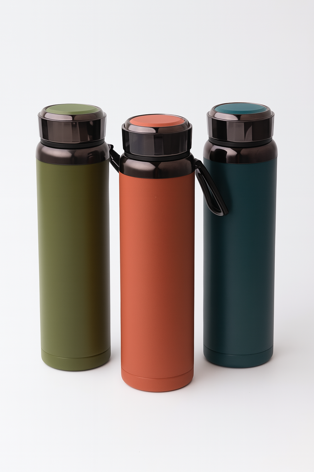 1000ml Stainless Steel Vacuum Insulated Bottle with Strap – Hot & Cold Thermos Flask