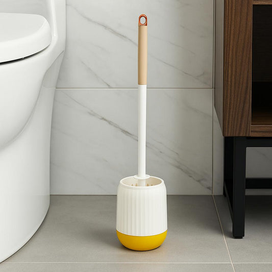 Modern Toilet Brush with Holder – Clean Design for a Cleaner Bathroom