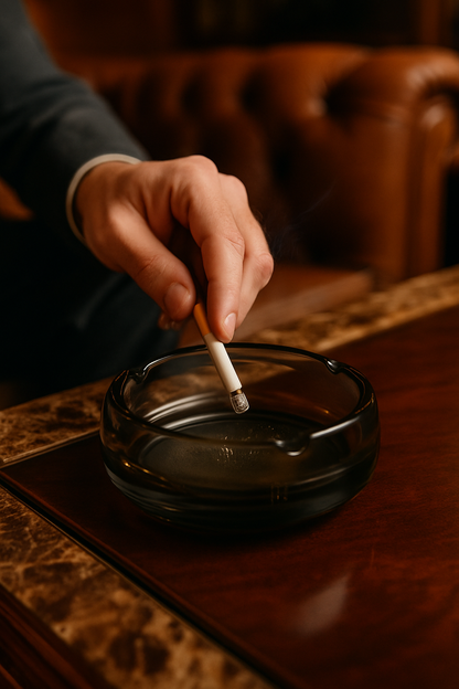 Heavy Glass Ashtray – Diamonds Premium Smoke Accessory