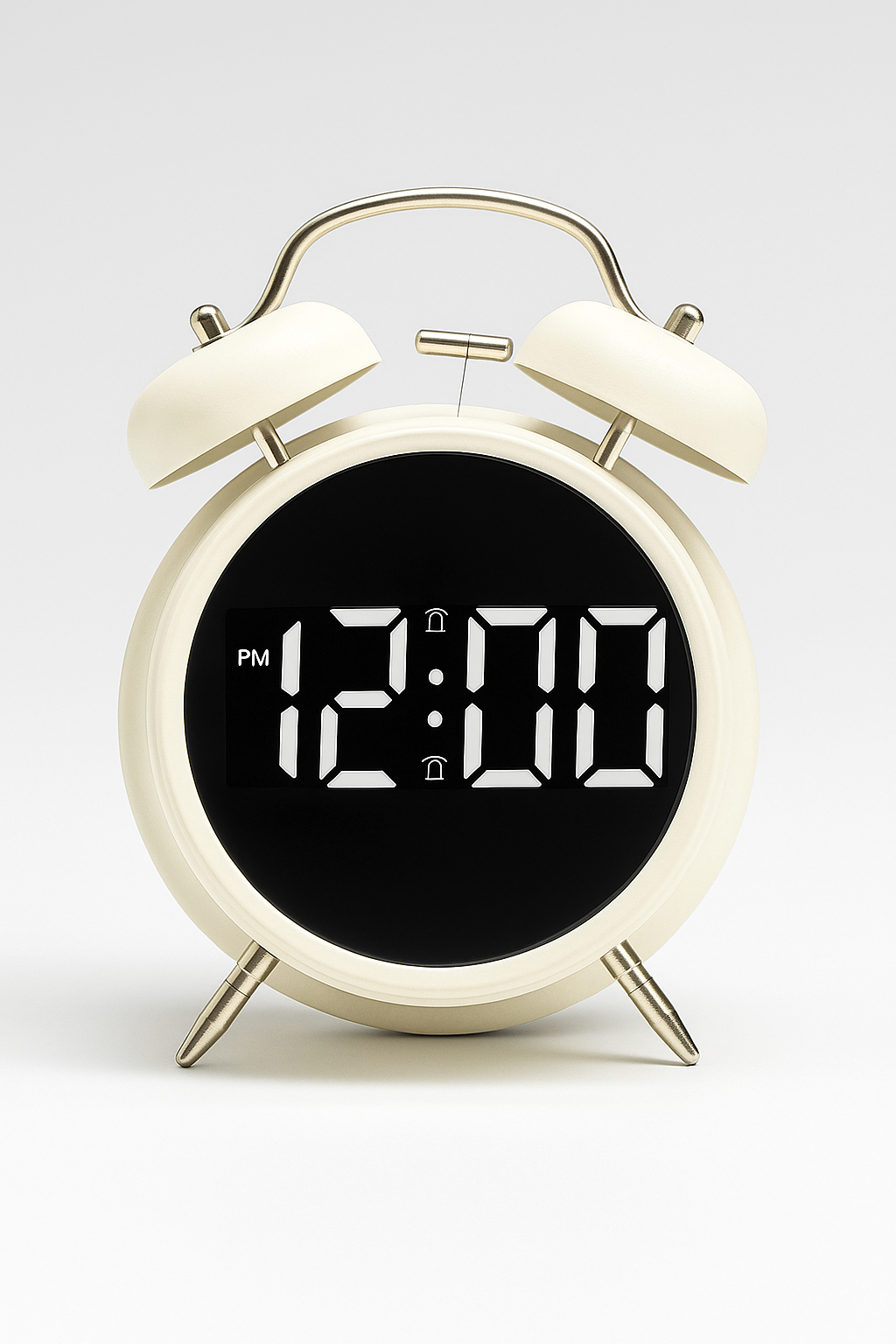 HoneyTime LED Display Alarm Clock – Retro Style with Modern Features